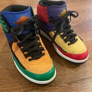 Air Jordan 2 Retro Rivals Multi-Color Womens Shoes Size 8 CT6244-600